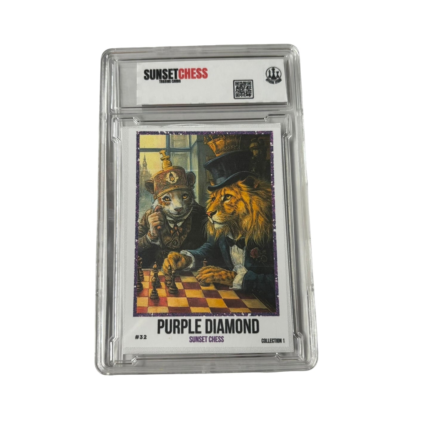 Purple Diamond Collection 1 - Premium Trading Card