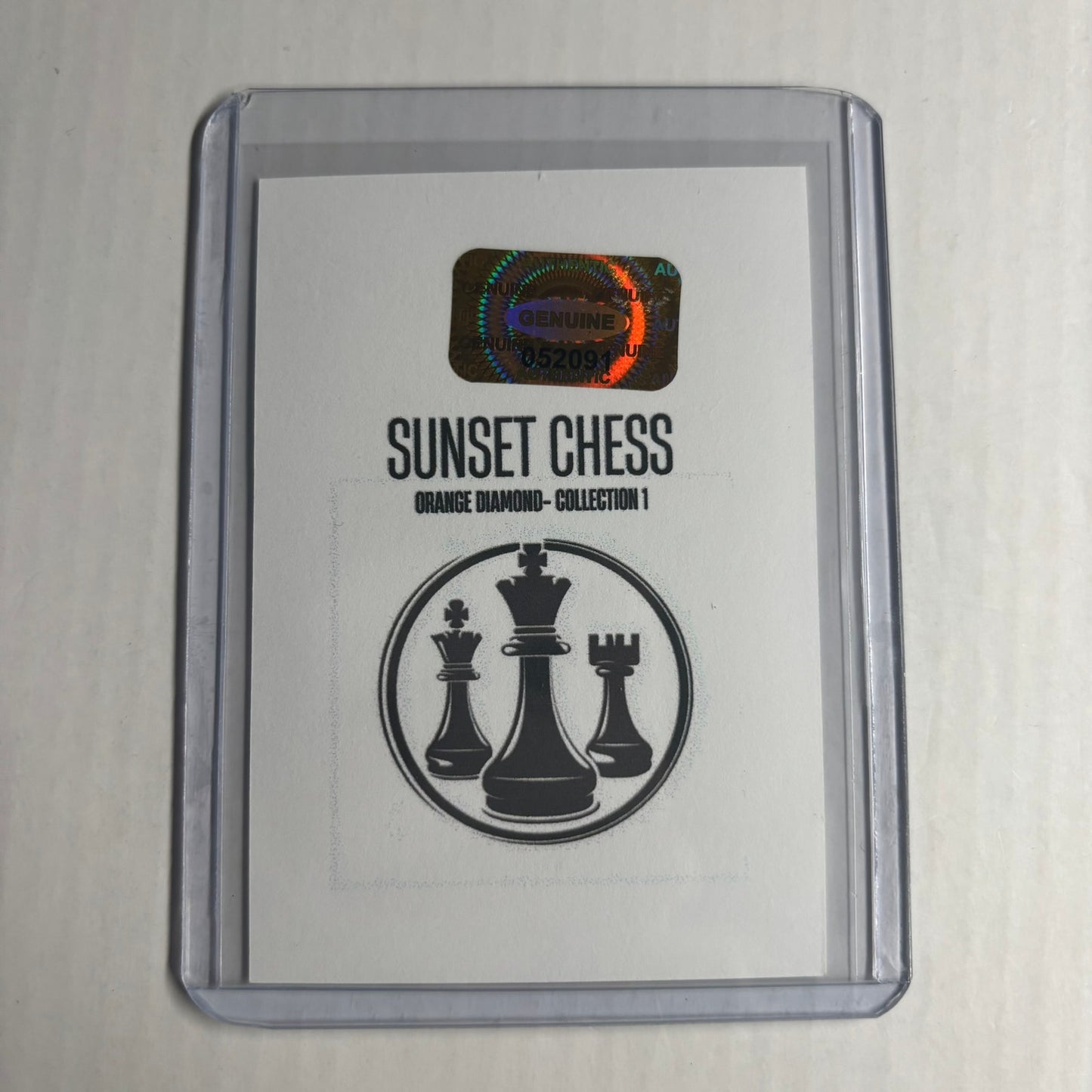 Orange Diamond Collection 1 - Trading Card