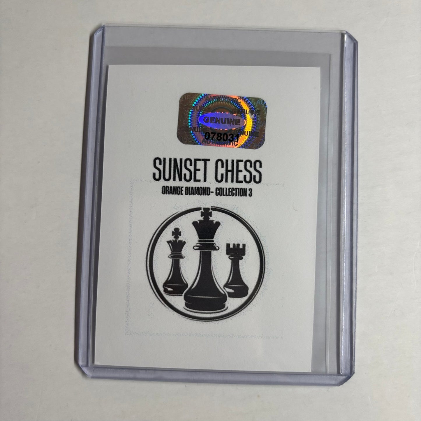 Orange Diamond Collection 3 - Trading Card