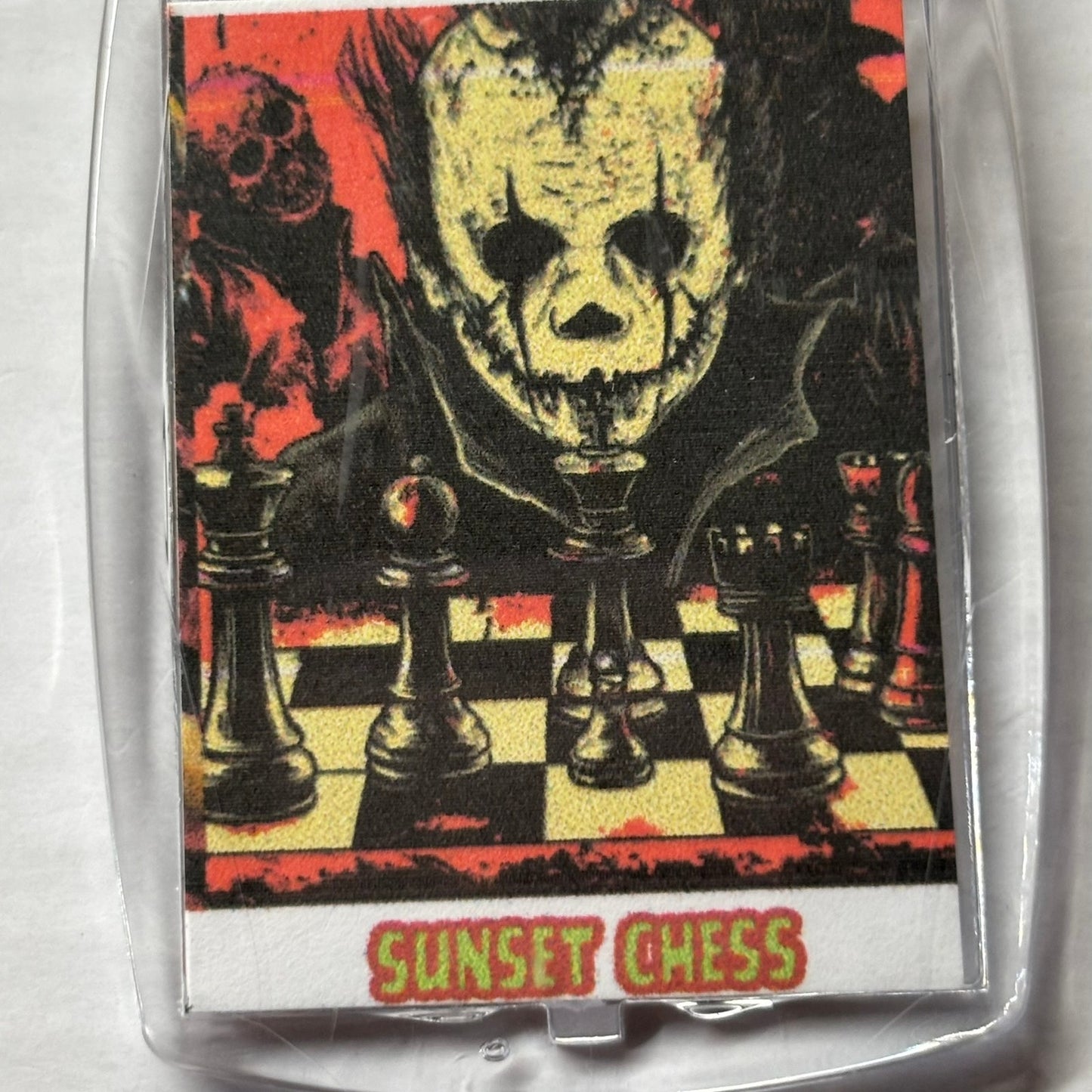 Horror Smile - Chess  Photo Keychain