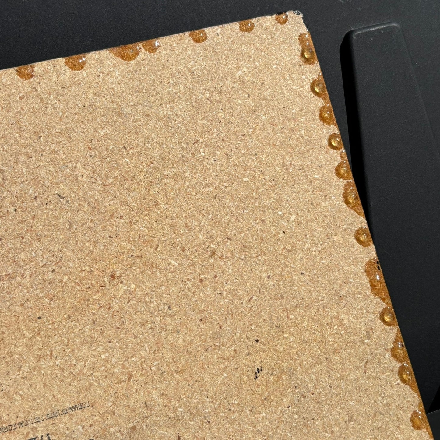 Golden Red & White - Resin Coated Chess Board