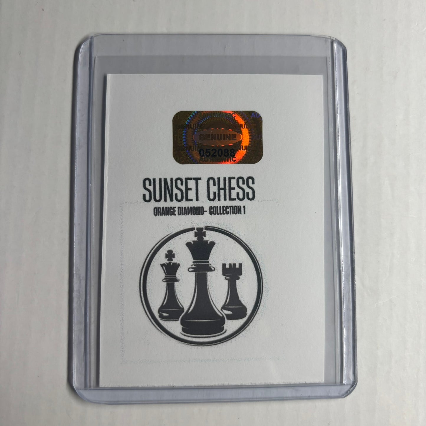 Orange Diamond Collection 1 - Trading Card