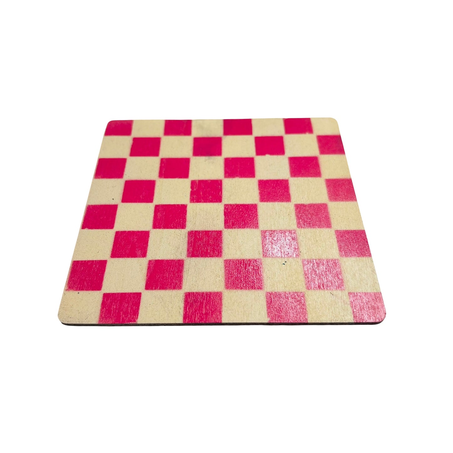 Cream Red - Mini Chess Set
