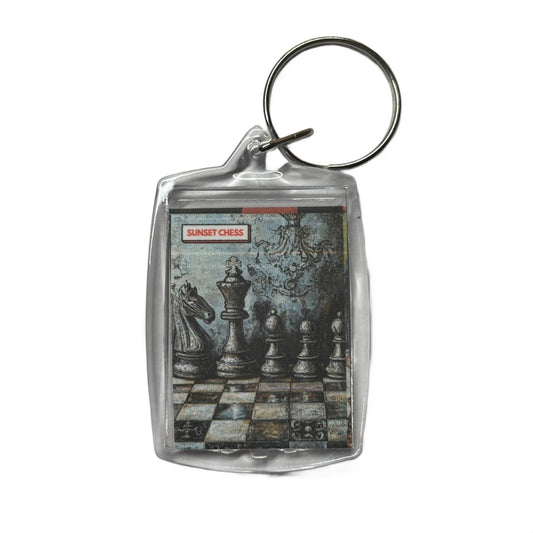 Stone Pieces - Chess  Photo Keychain