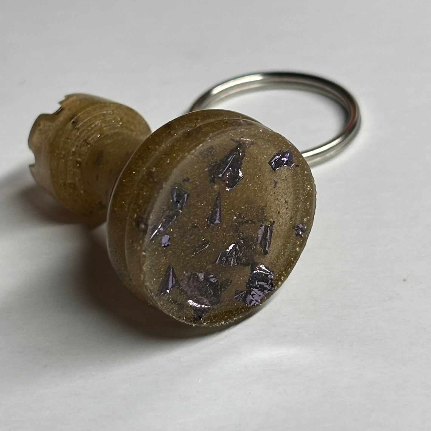 Simple Rook - Handmade Resin Keychain