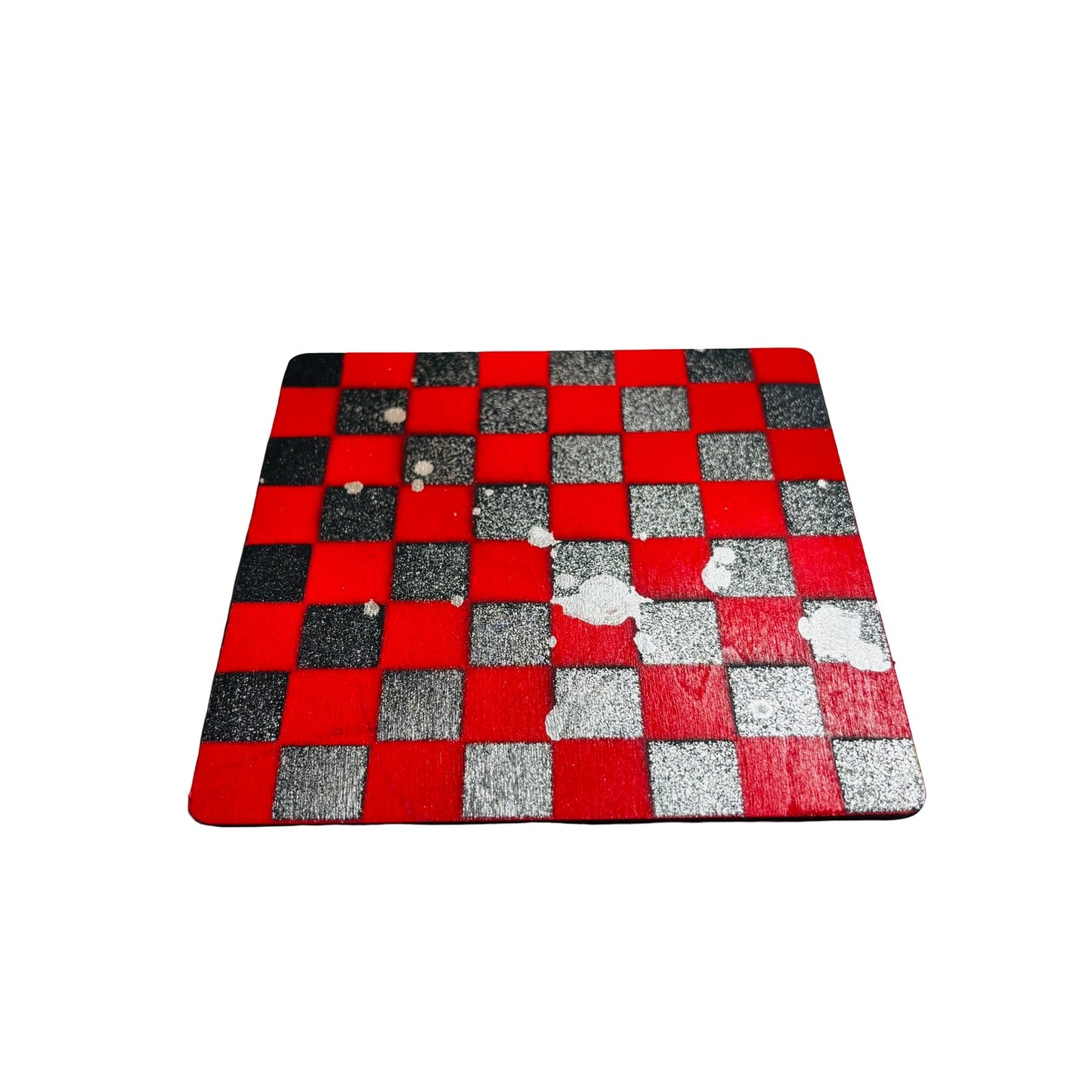 Red Black Chrome - Mini Chess Set