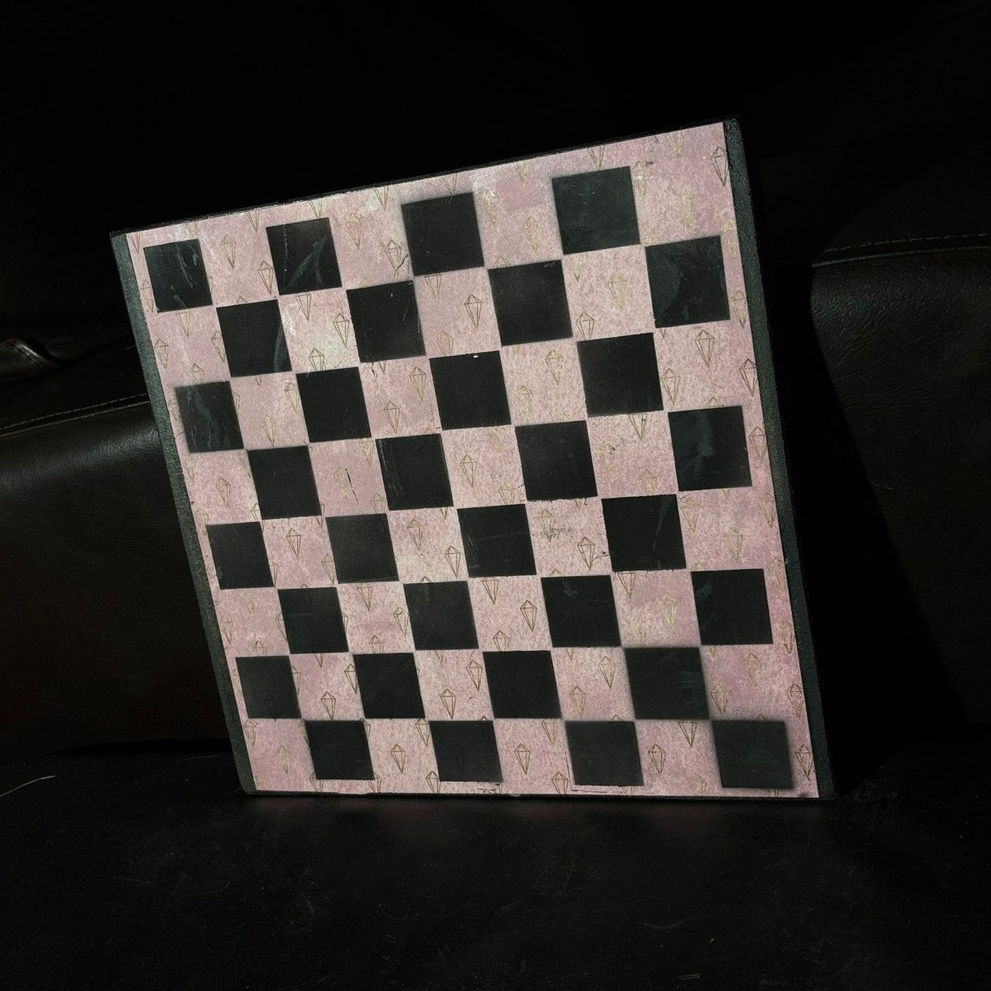 Vintage Pattern - Scrapbook Chess Board