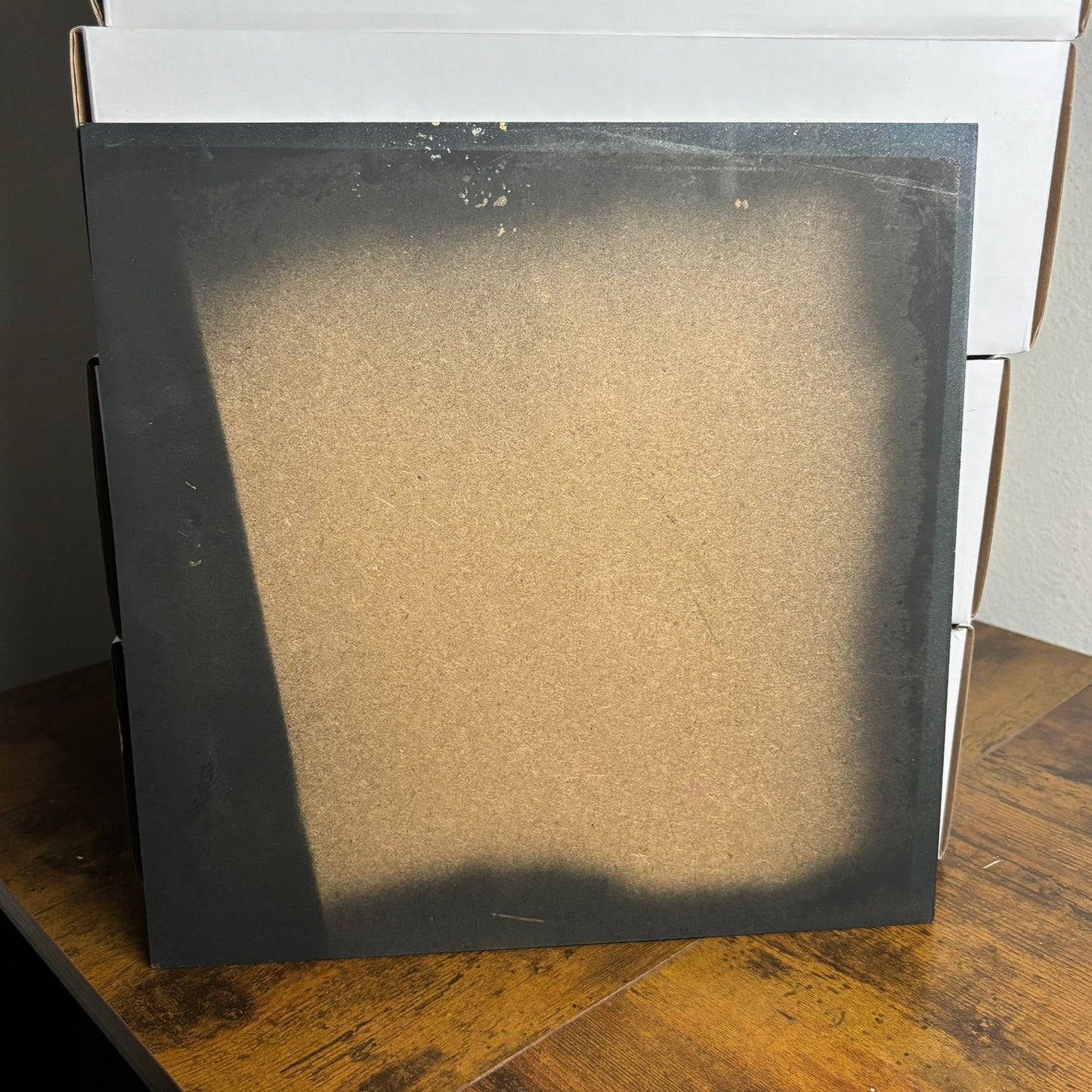 Golden Navy Blue - Painted Chess Board