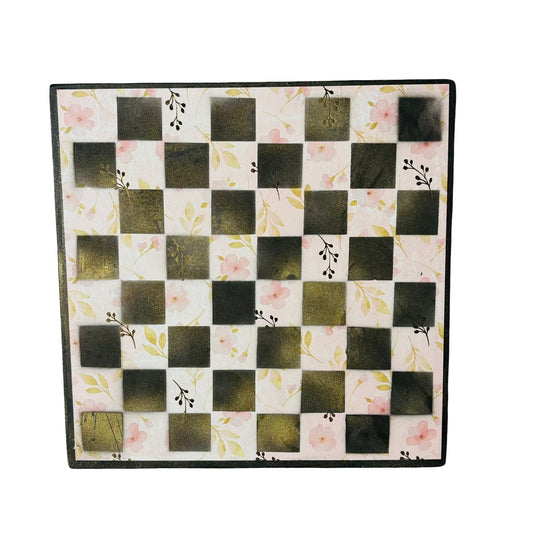 Soft Pink - Scrapbook Chess Board