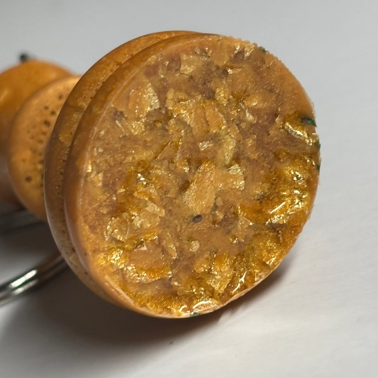 Supreme Yellow Golden King - Handmade Resin Keychain