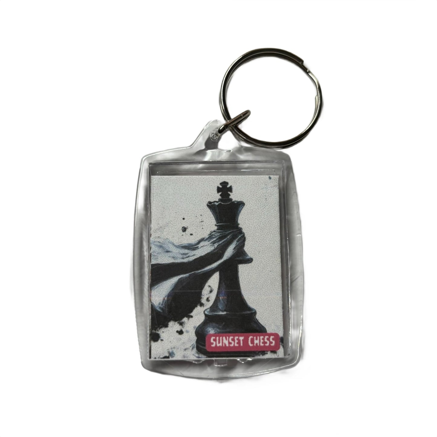 Super King - Chess  Photo Keychain