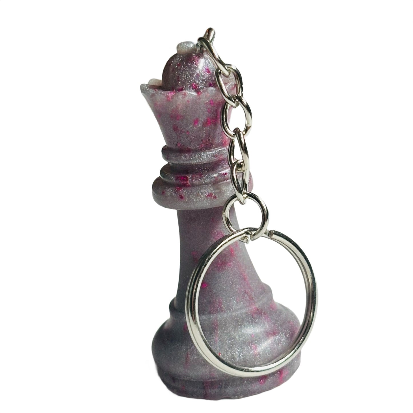 Night Purple Queen - Handmade Resin Keychain