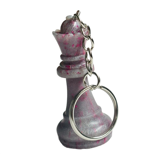 Night Purple Queen - Handmade Resin Keychain