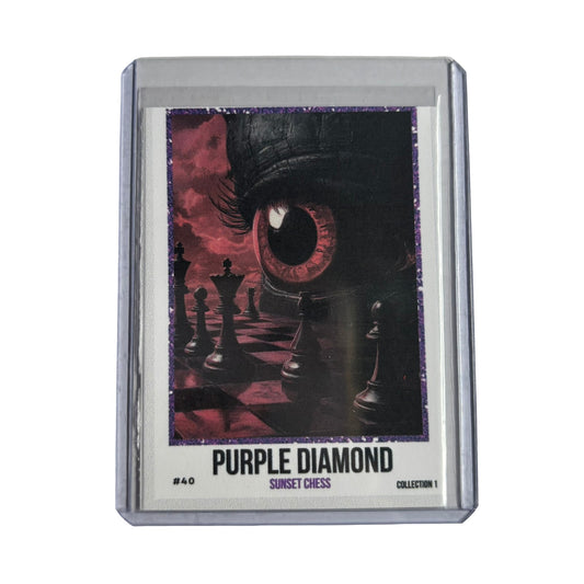 Purple Diamond Collection 1 - Trading Card