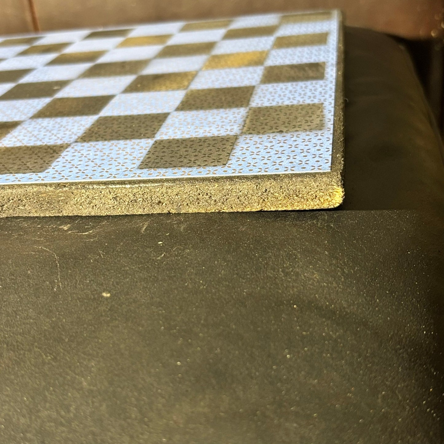 Blue Black - Scrapbook Chess Board