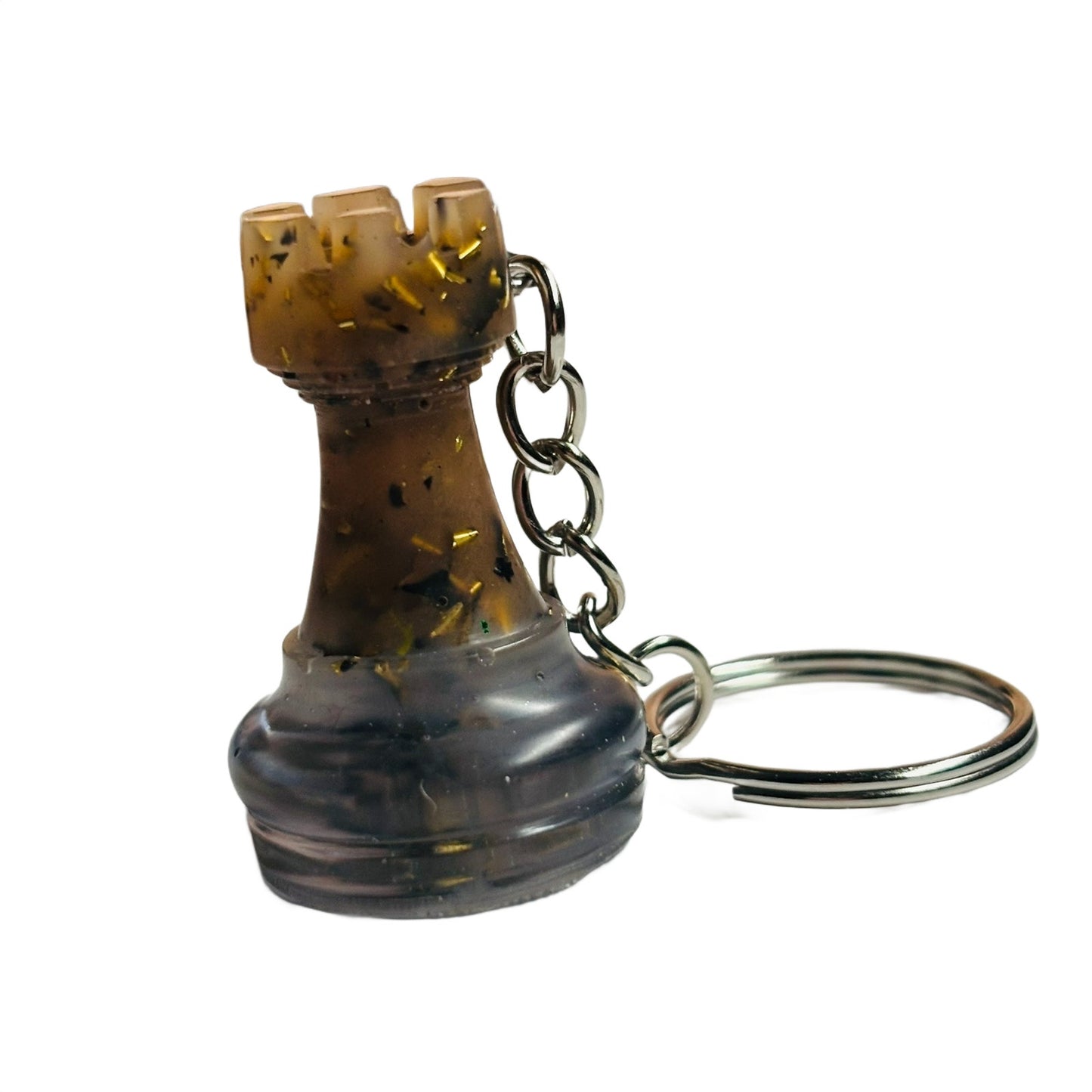 Royal Brown - Handmade Resin Keychain