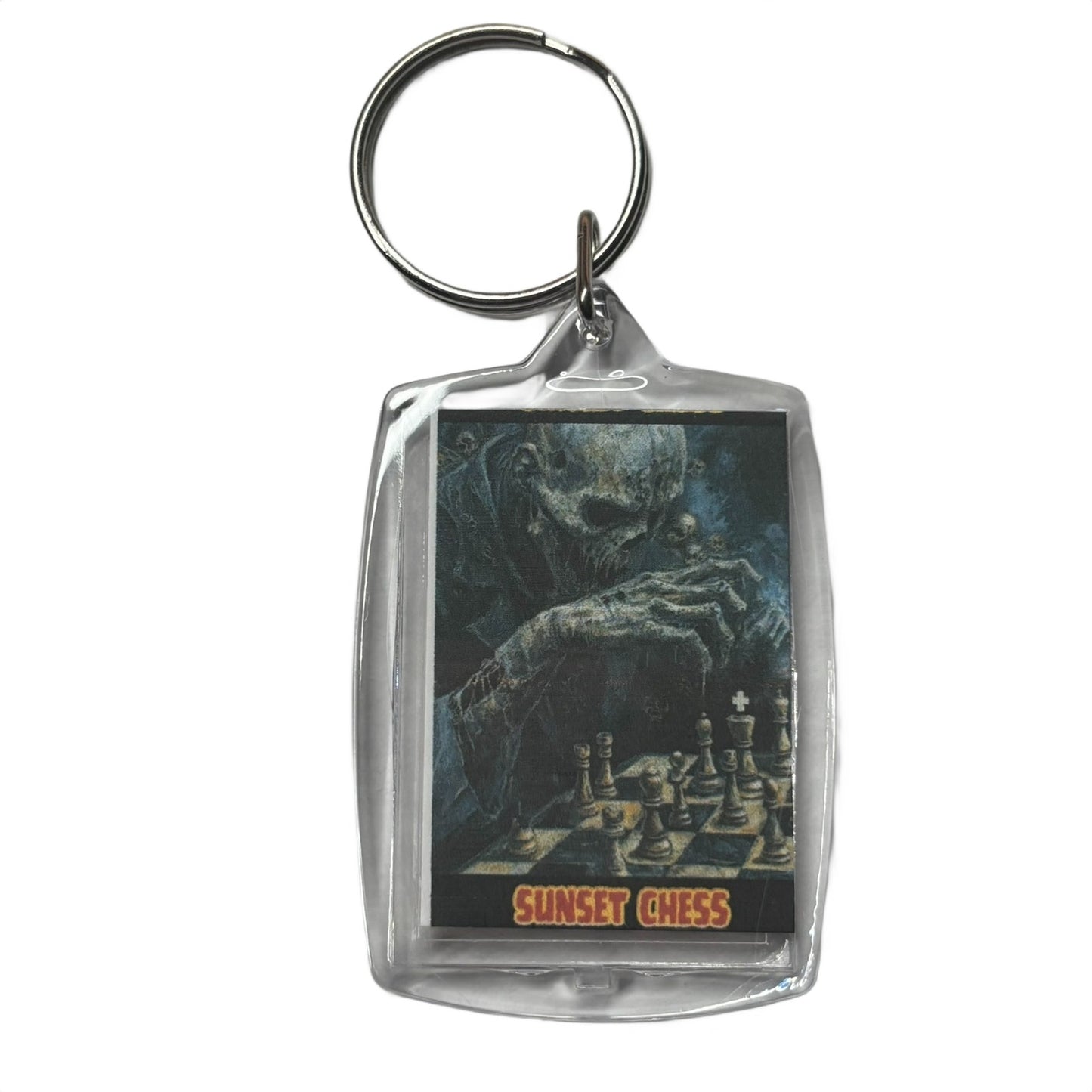 Cranky Dead - Chess  Photo Keychain