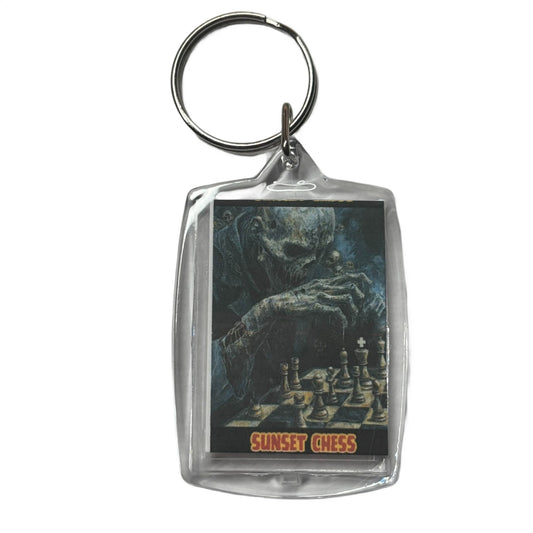 Cranky Dead - Chess  Photo Keychain