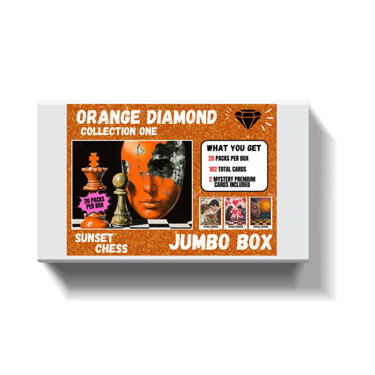 Orange Diamond Part 1 - Jumbo Box Pack - Chess Trading Cards