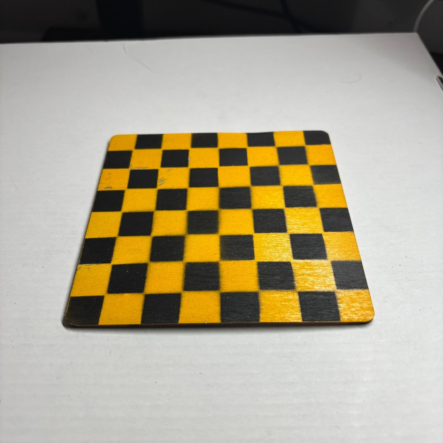 Yellow & Black - Mini Chess Set