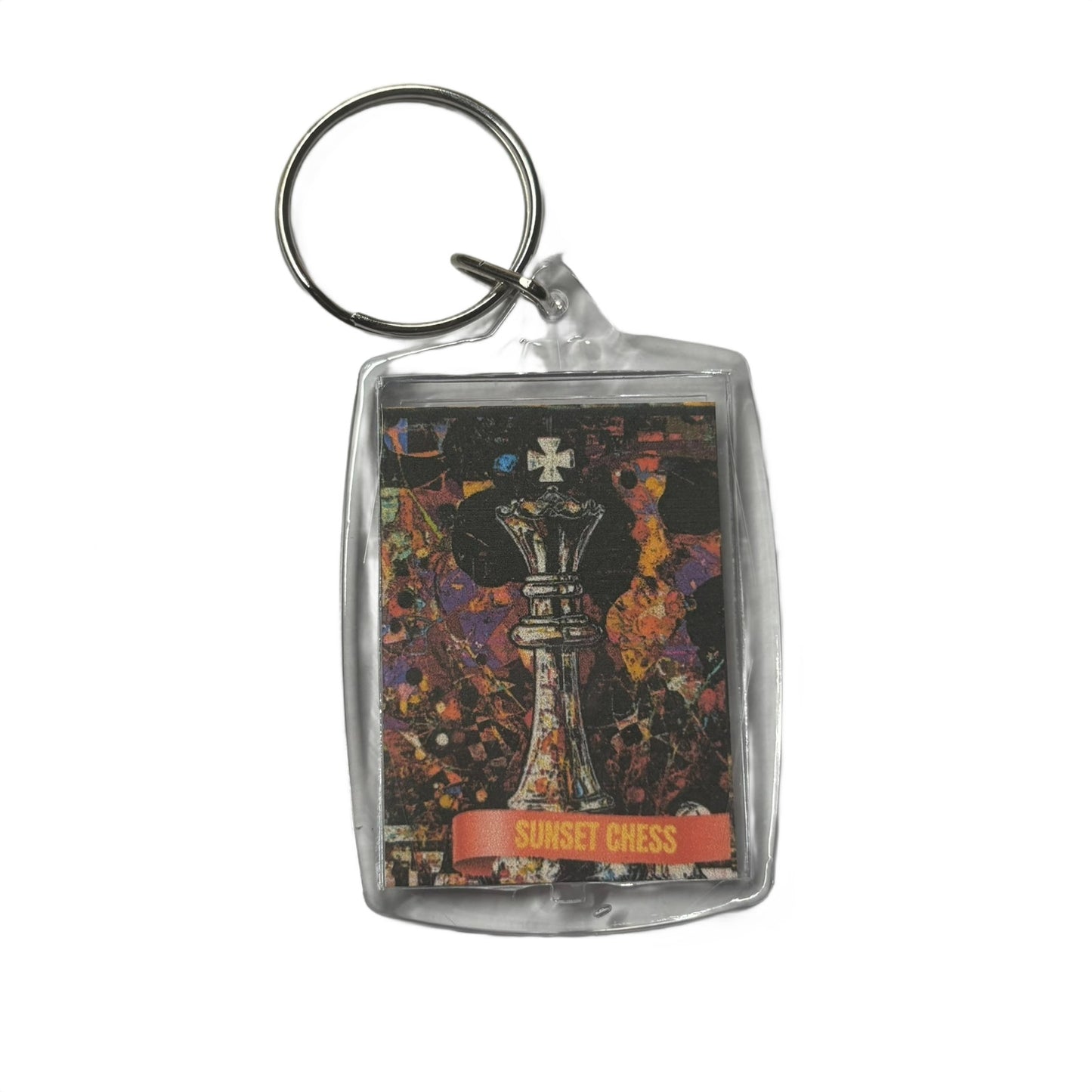 Precious King - Chess  Photo Keychain