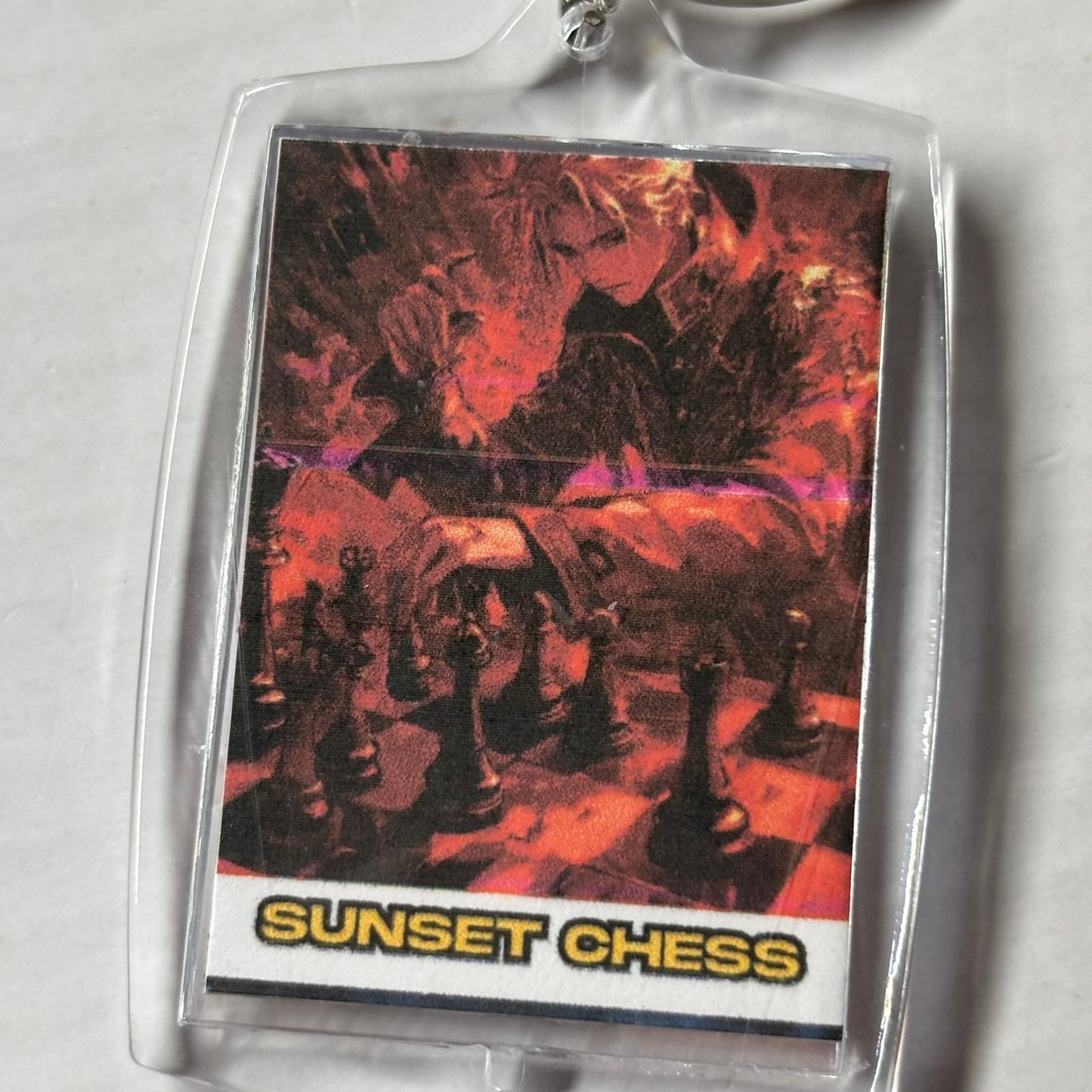 Red Clash - Chess  Photo Keychain