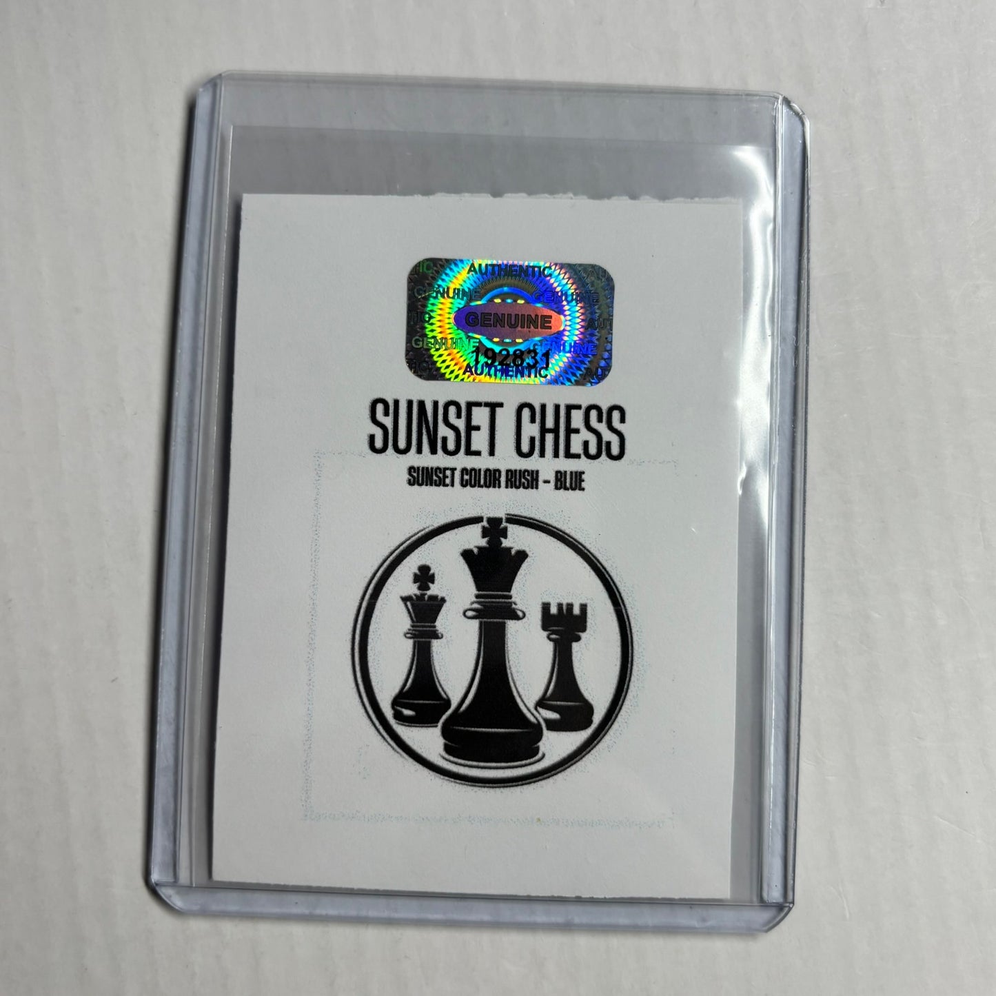Blue Collection - Trading Card