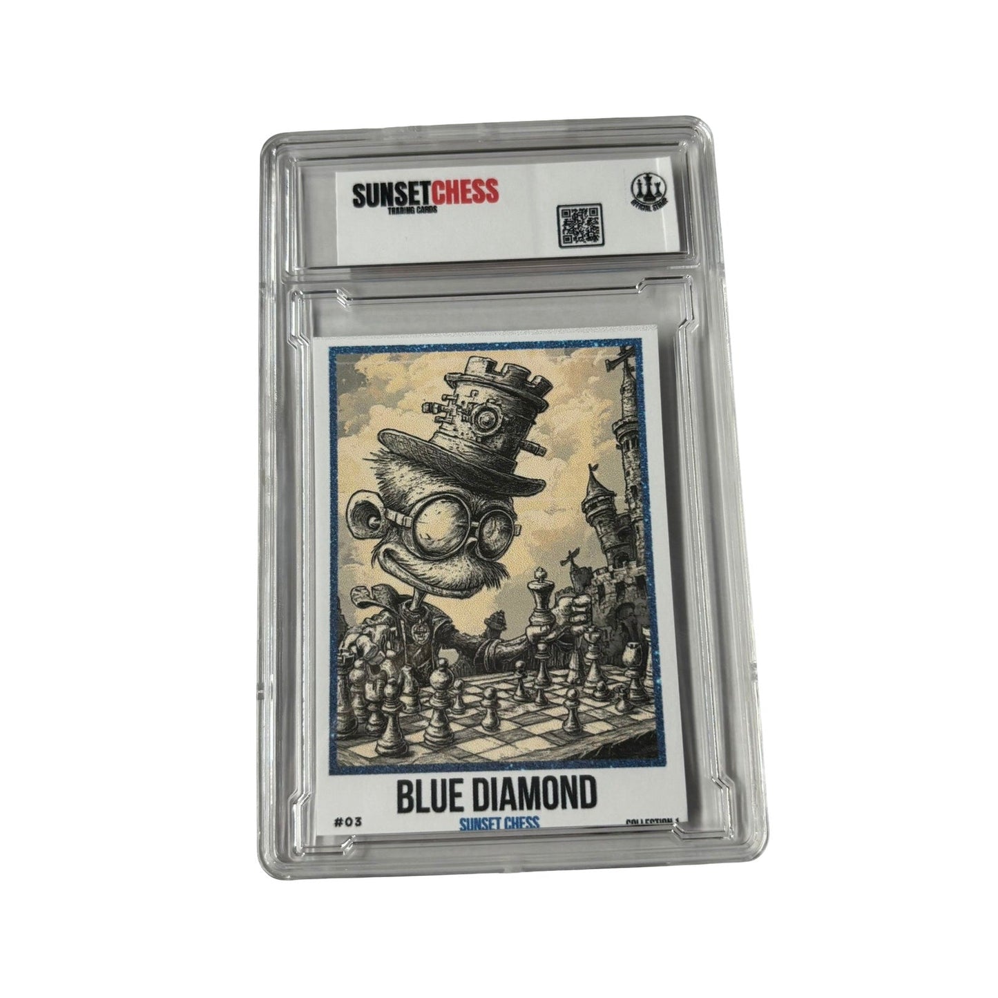 🎁 Blue Diamond Collection 1 - Premium Trading Card (100% off)