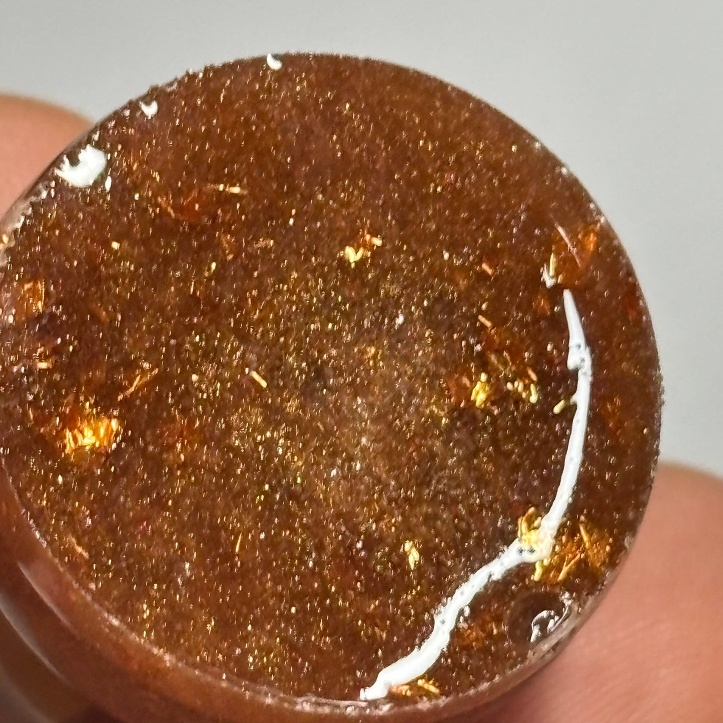 Brown Royal King - Handmade Resin Keychain