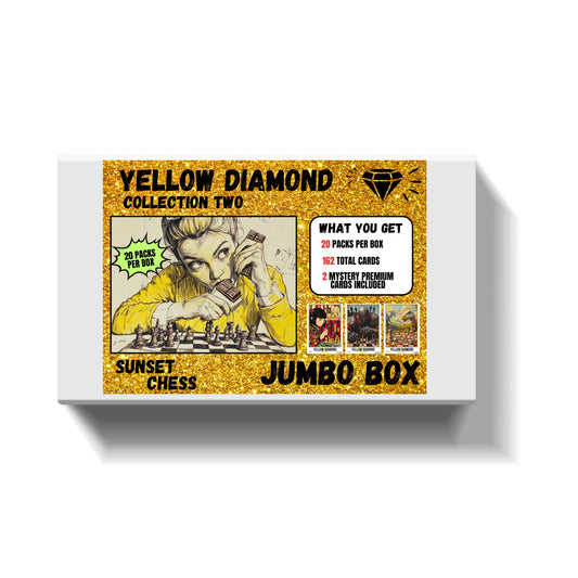 Yellow Diamond Part 2 - Jumbo Box Pack - Chess Trading Cards