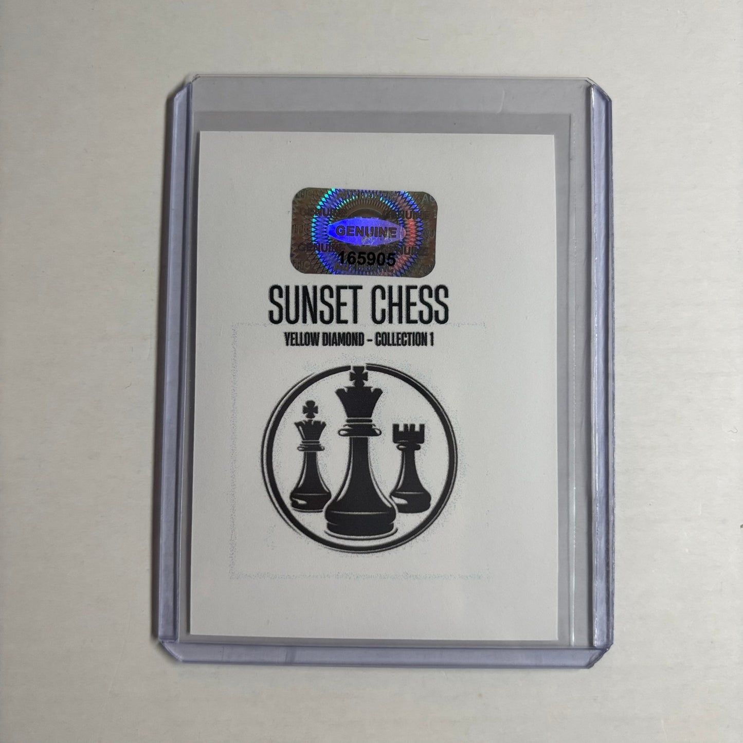 Yellow Diamond Collection 1 - Trading Card