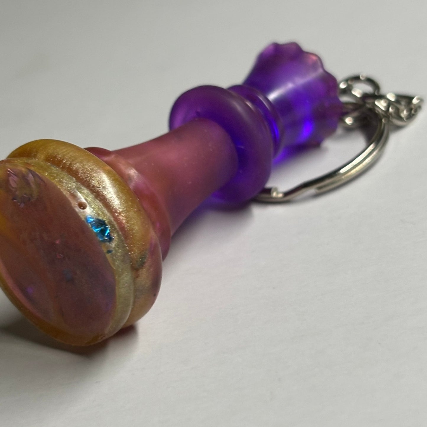 Royal Space Queen - Handmade Resin Keychain