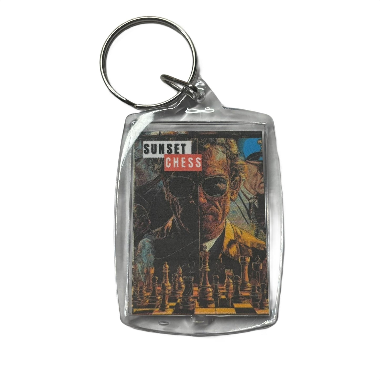Undercover - Chess  Photo Keychain