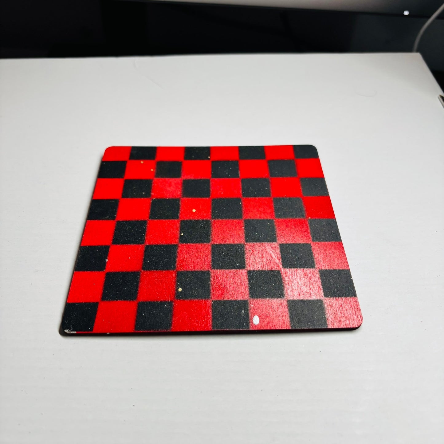 Cherry Red Black - Mini Chess Set