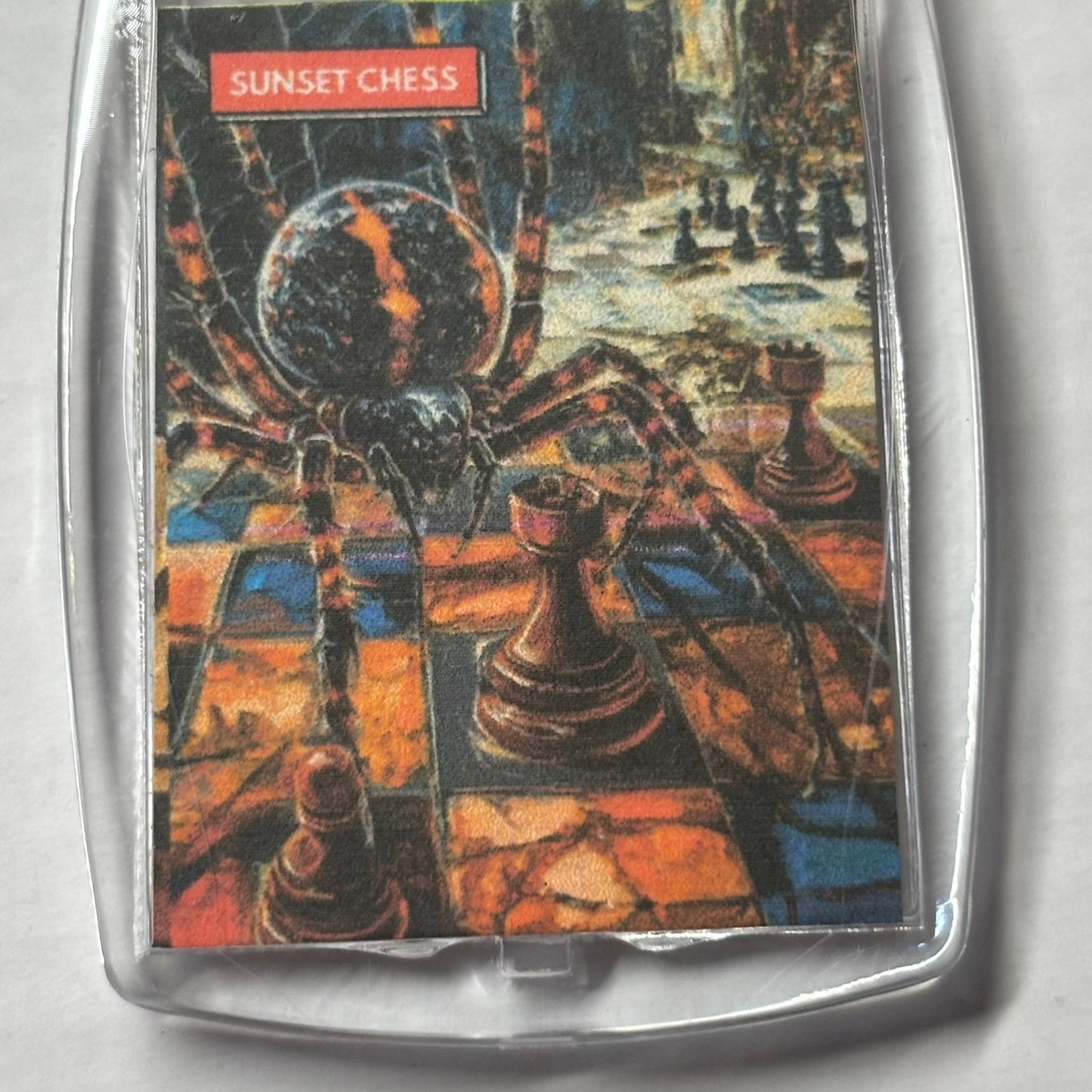 Mama Spider - Chess  Photo Keychain