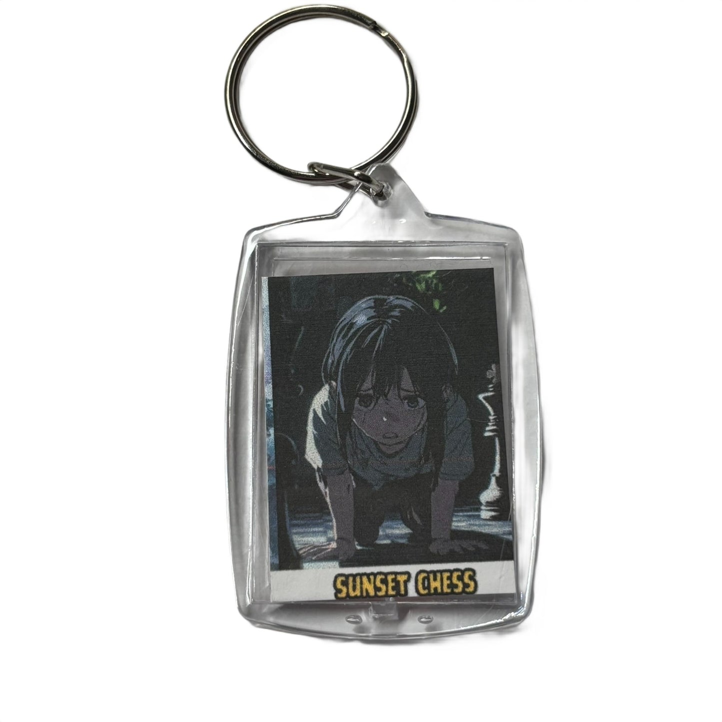 Defeat - Chess  Photo Keychain