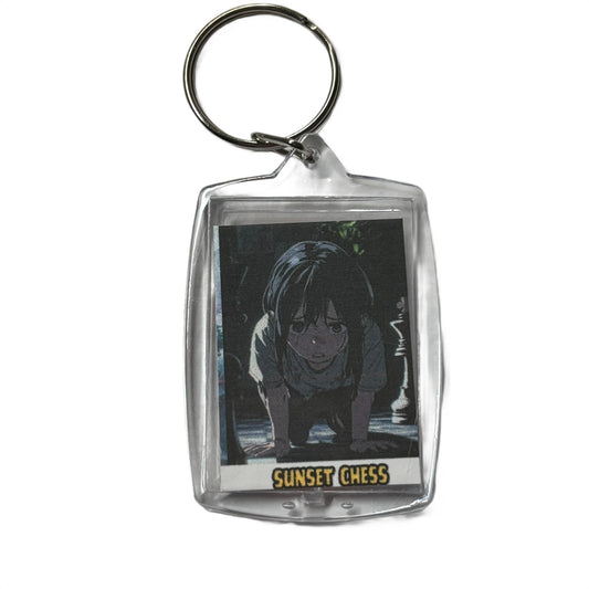 Defeat - Chess  Photo Keychain