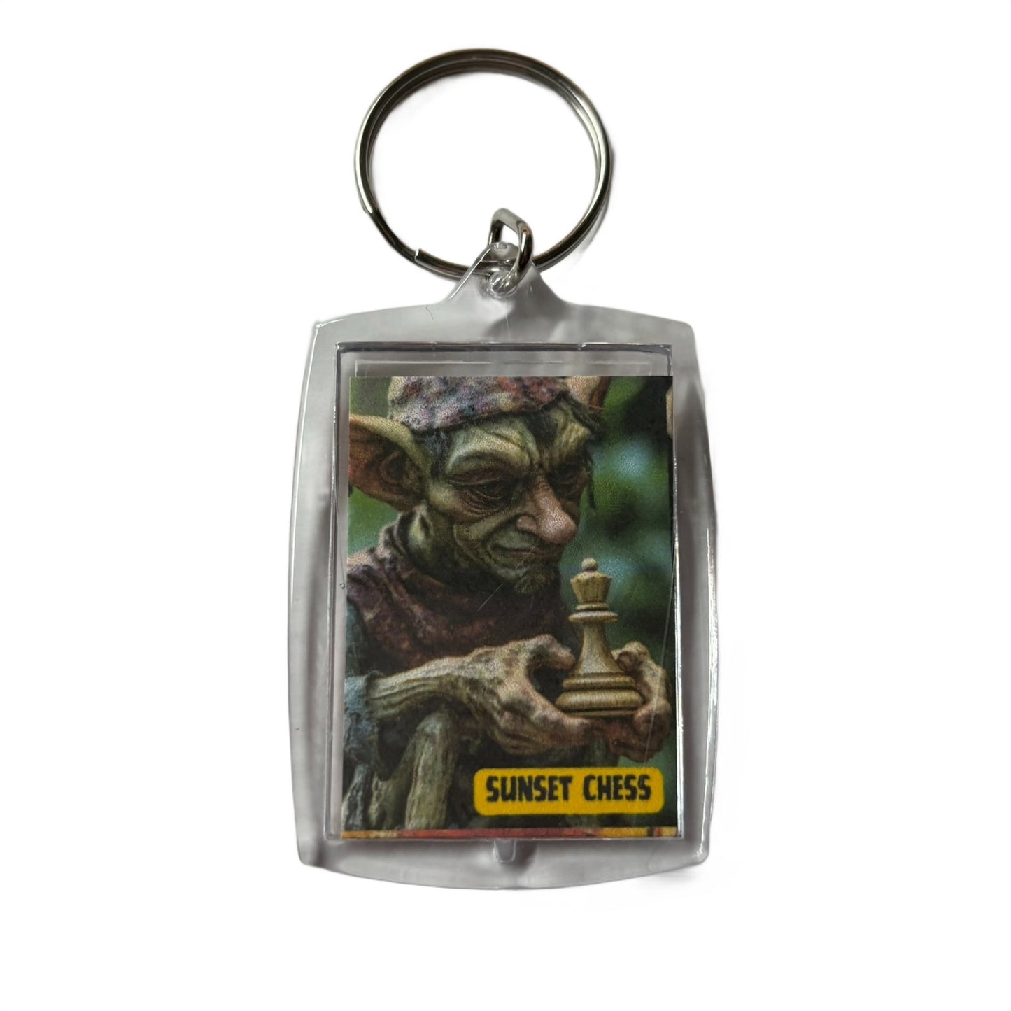 Goblin - Chess  Photo Keychain