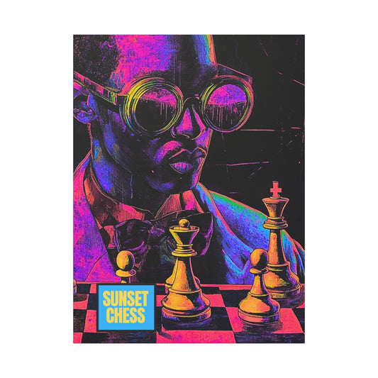 Night Watch - Canvas Chess Print 36"x48"