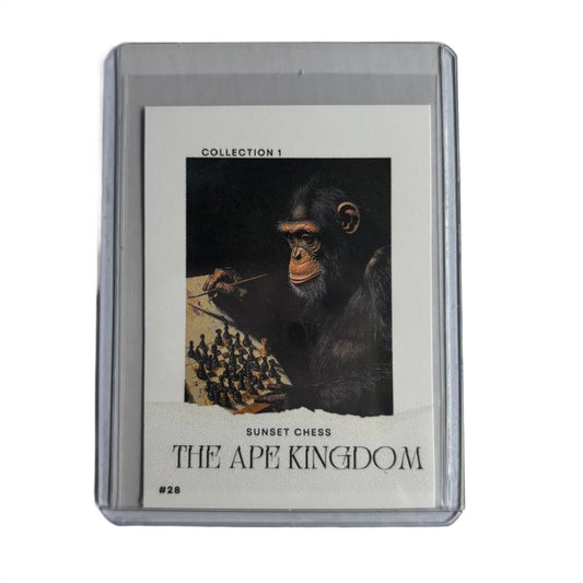 The Ape Kingdom Collection 1 Card #28 - Scrapbook Trading Card