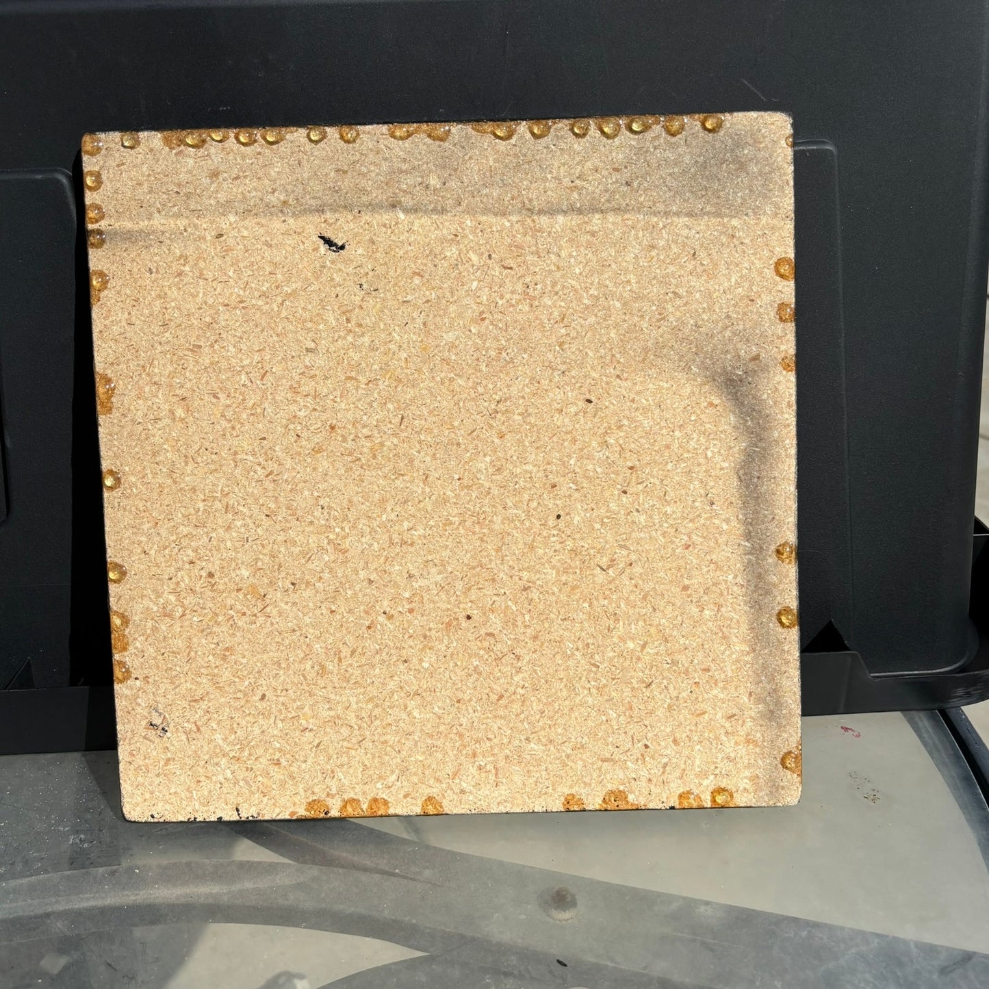 Simple Cream - Resin Coated Chess Board