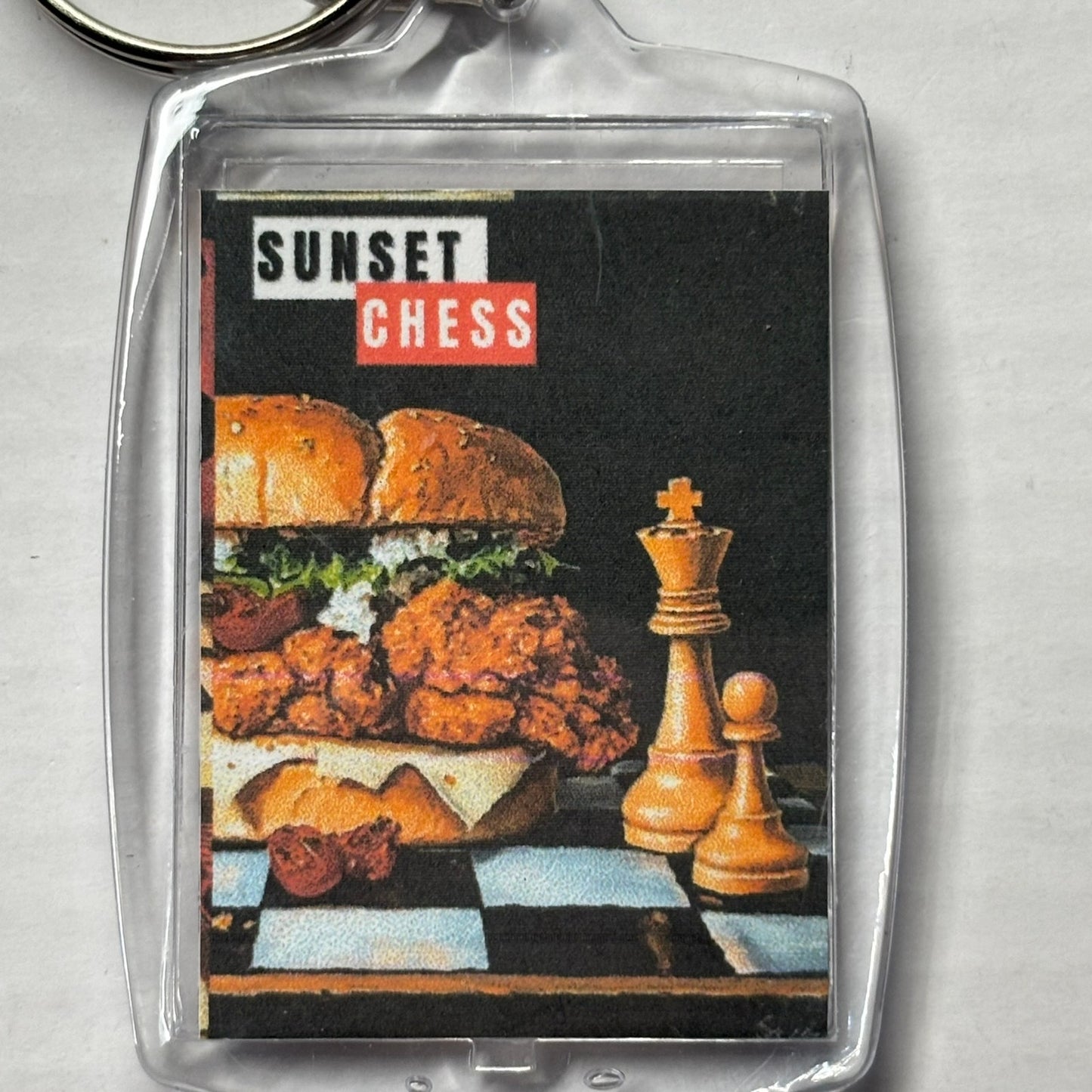 Meal Deal - Chess  Photo Keychain