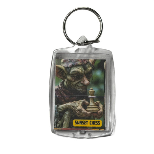 Goblin - Chess  Photo Keychain