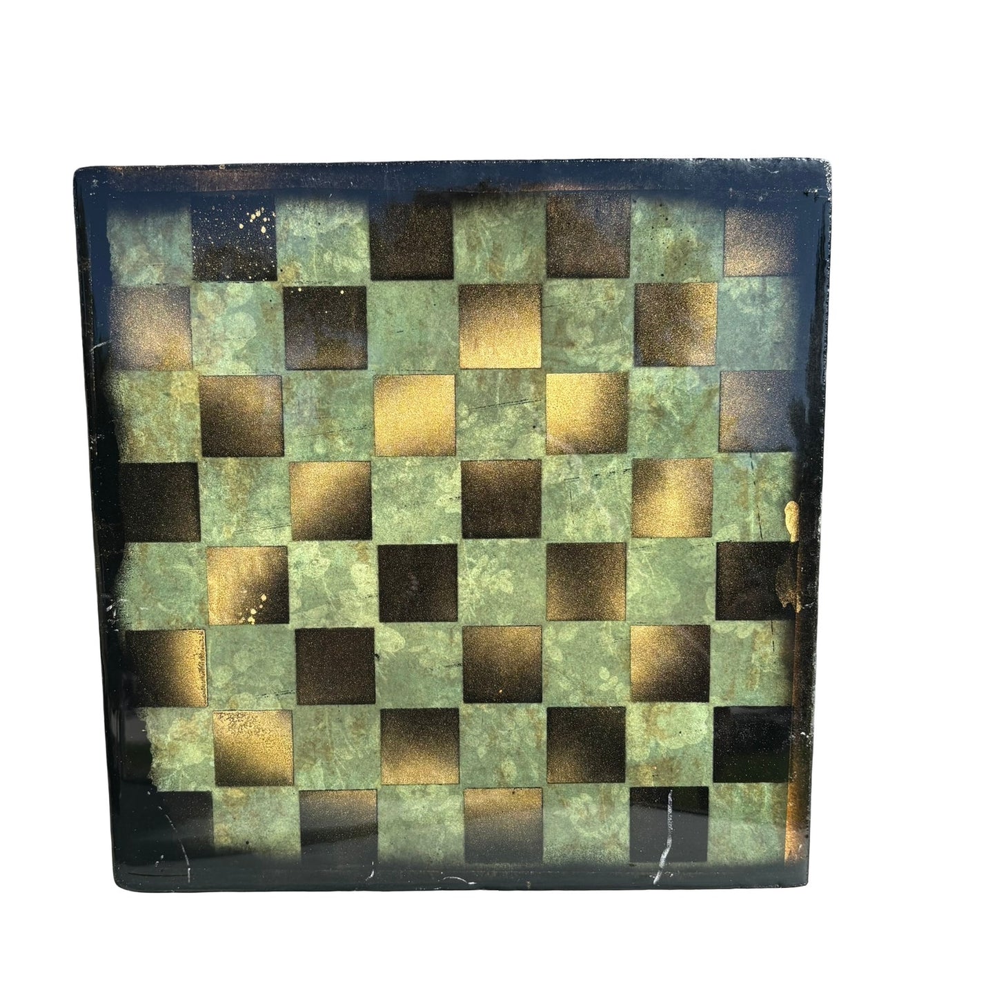 Premium Green - Resin Coated Chess Board
