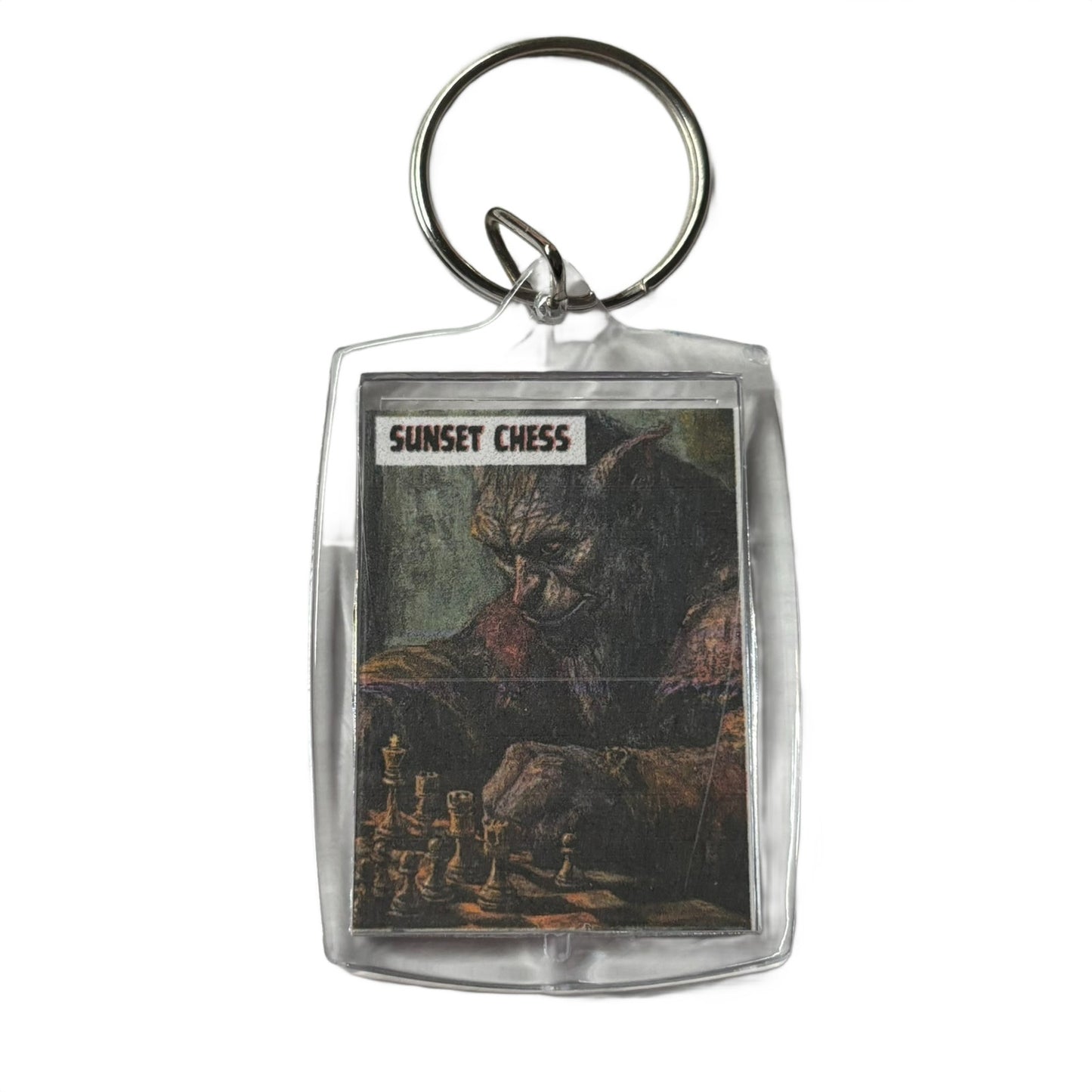 Elf - Chess  Photo Keychain