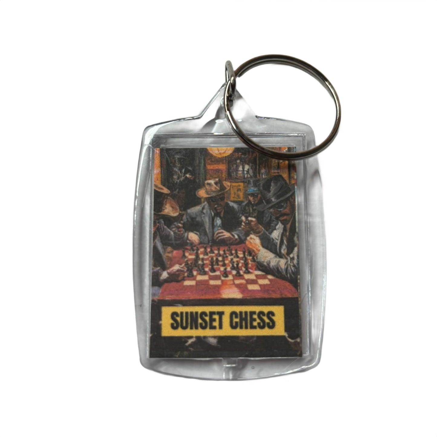 Big Boys - Chess  Photo Keychain