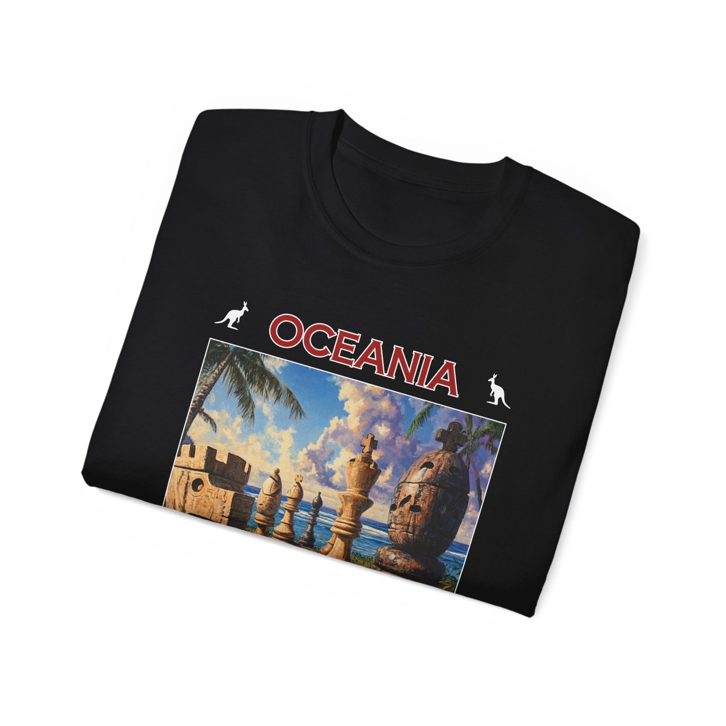 Giant Chess - Black Chess T Shirt