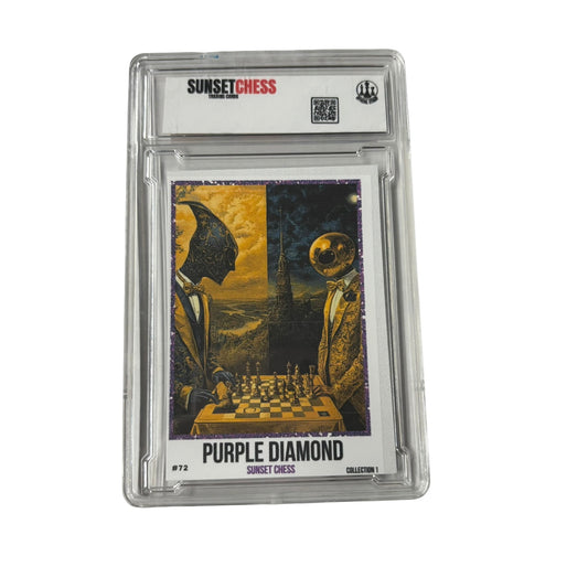 Purple Diamond Collection 1 - Premium Trading Card