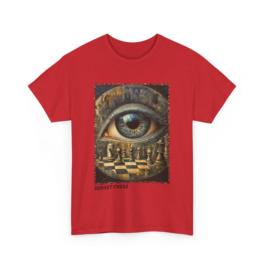 Window To The Soul - Red Chess T Shirt