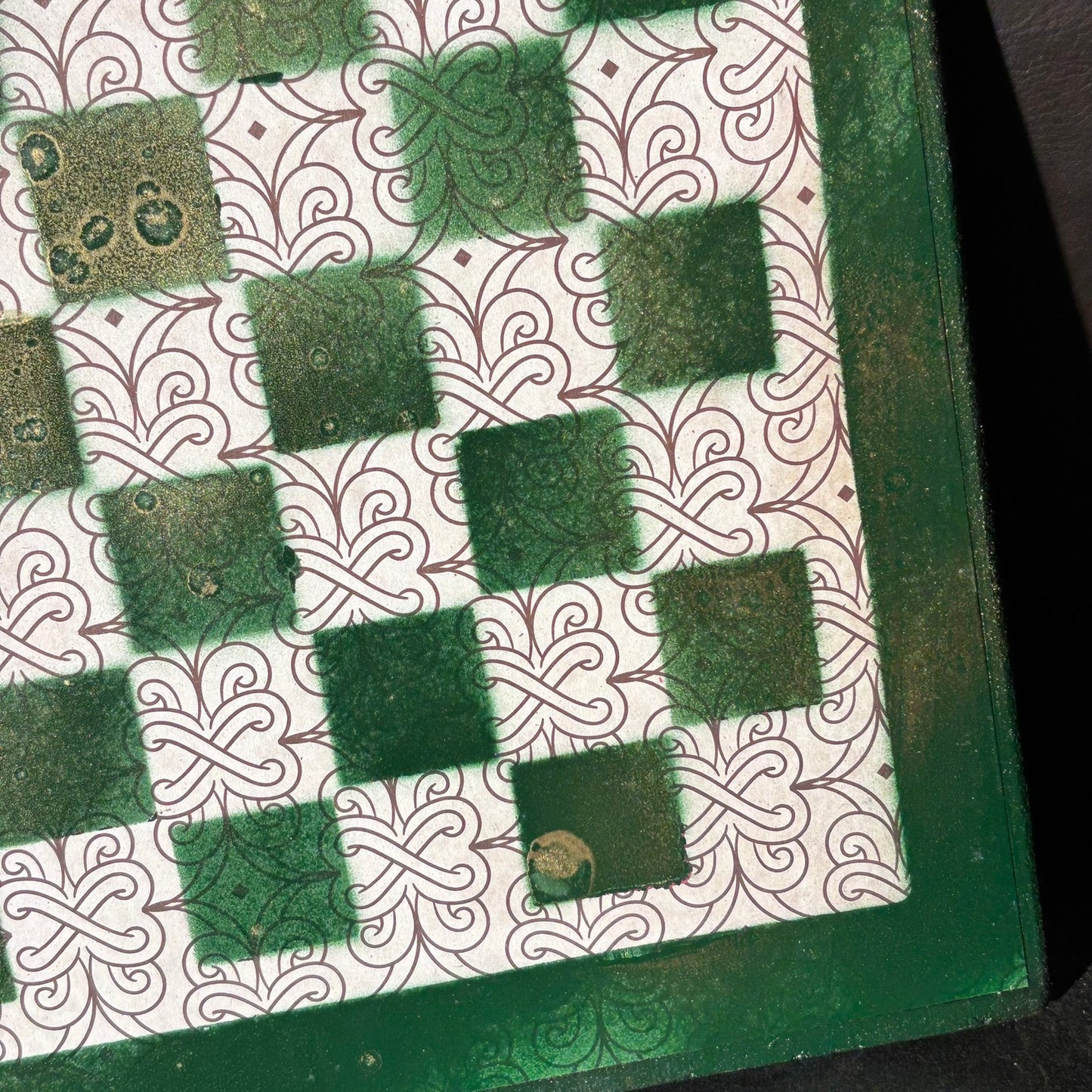 Rich Green - Scrapbook Chess Board